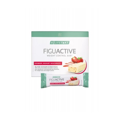 Figuactiv Barrinhas morango-iogurte 6 x 60 g