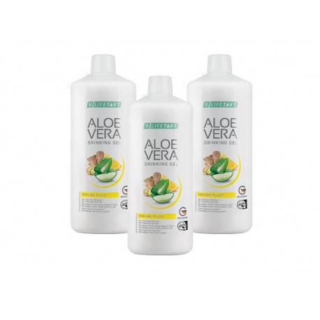 Aloe Vera Gel Bebível Limão/Gengibre e Mel